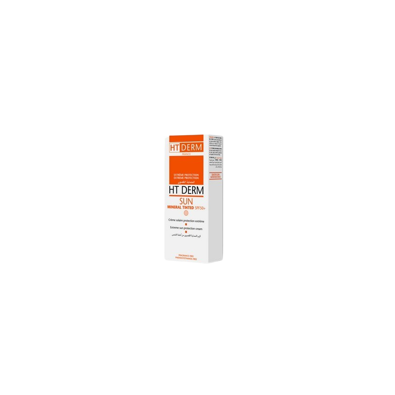 HTderm Solaire Minéral Teinté SPF50 40 ml