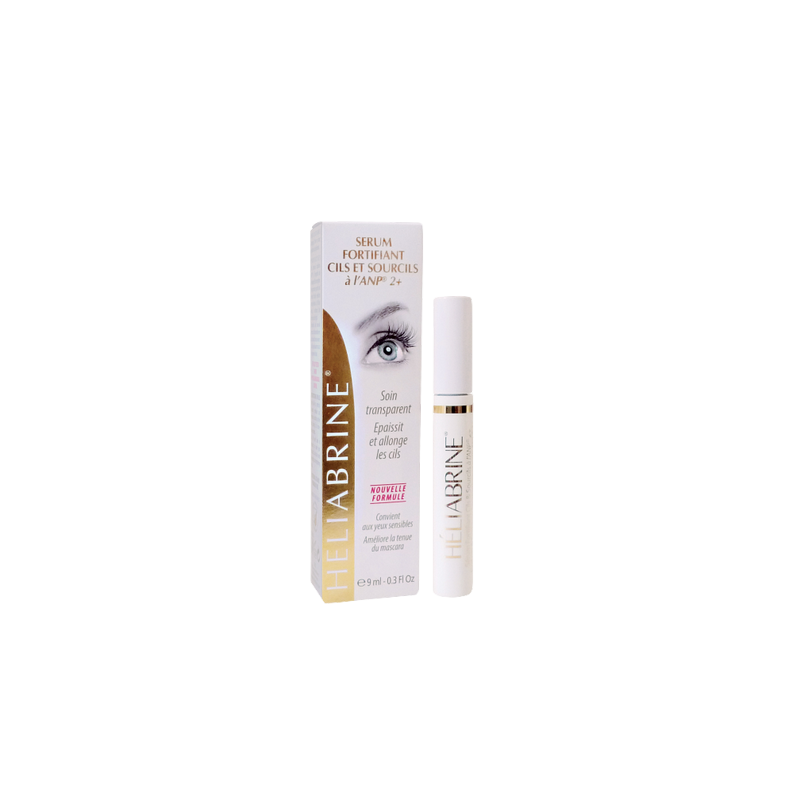 Heliabrine Sérum Fortifiant Cils & Sourcils 9 m tube fin blanc avec bouchon facile