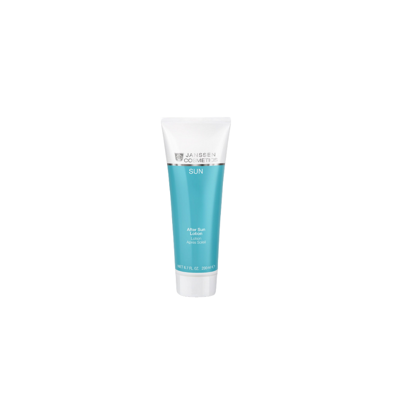 Janssen Cosmetics Lotion Après Soleil 200ml tube transparent avec bouchon clips