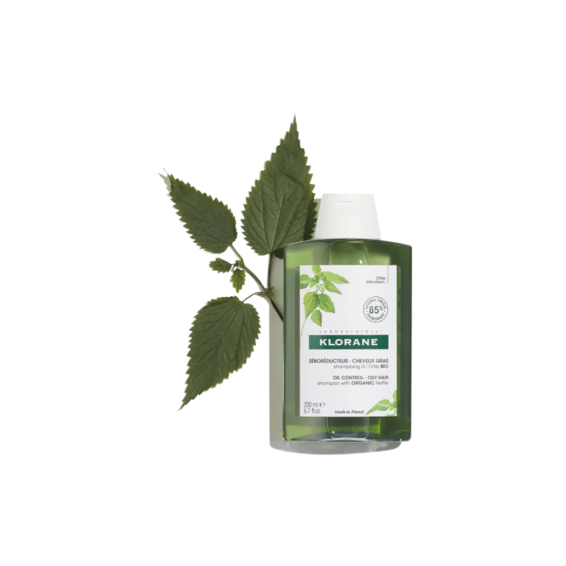Klorane Shampoing à l’Ortie BIO flacon souple transparent