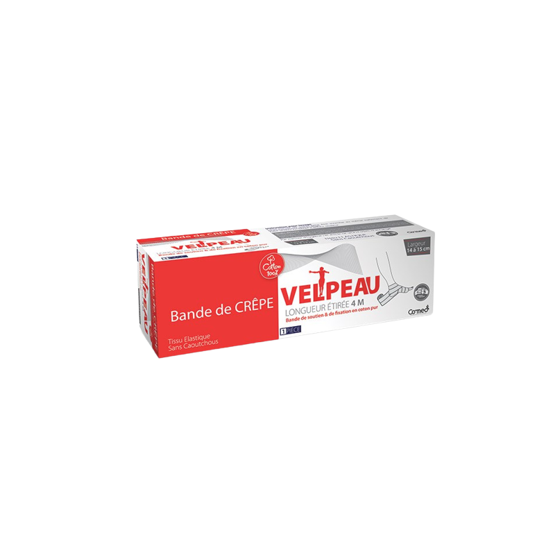 BANDE VELPEAU ROUGE dans sa boite rouge et blanc