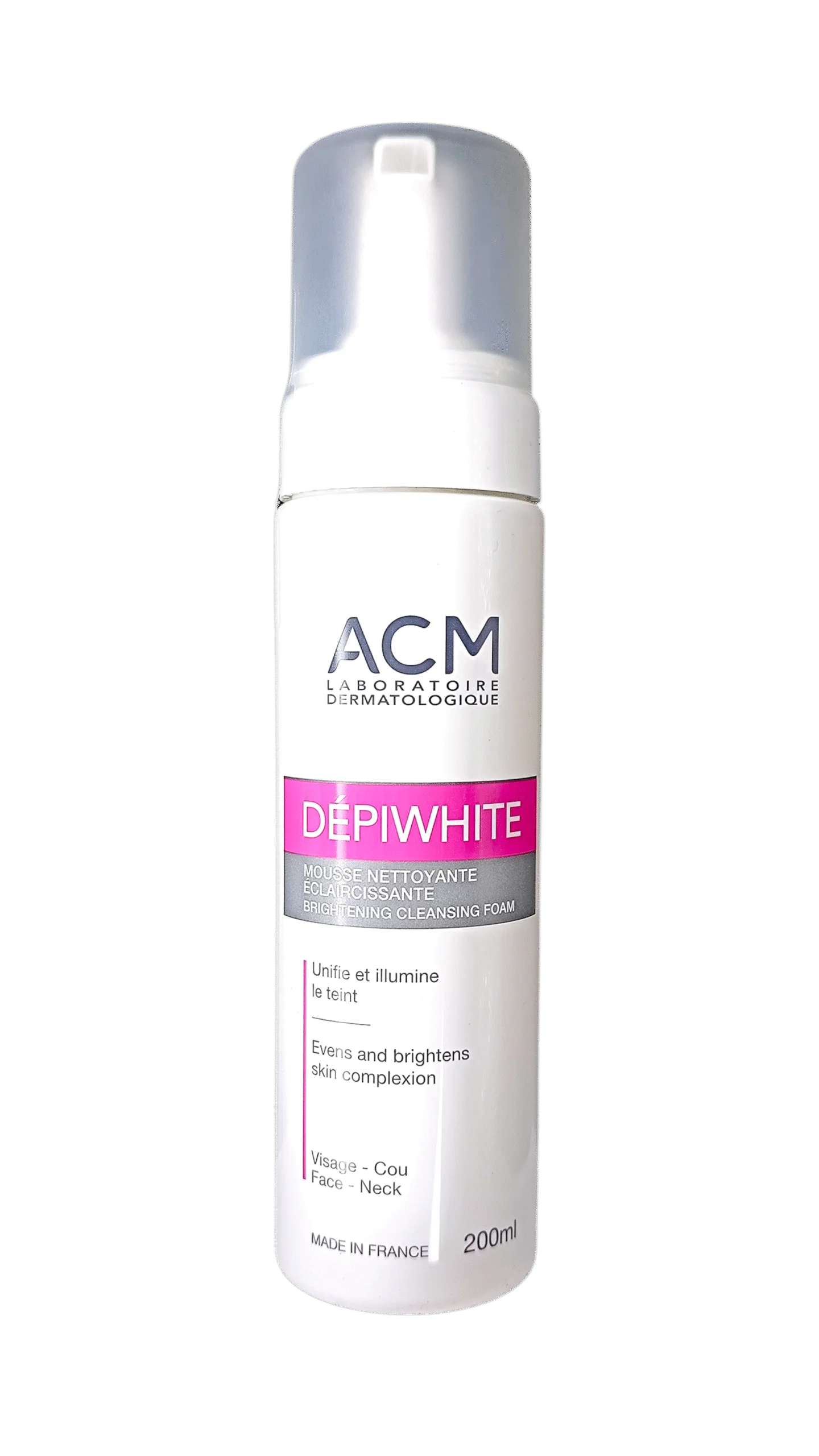 ACM DEPIWHITE Mousse Nettoyante Eclaircissante 200ML