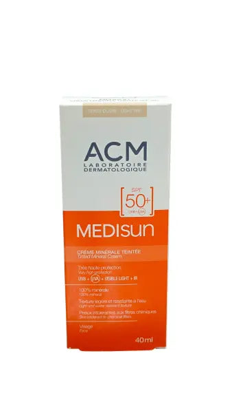 ACM Medisun Crème Teintée SPF 50+ Teinte Claire 40ml