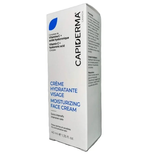 Capiderma Crème Hydratante Visage 40ml