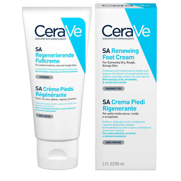 Cerave SA Crème Pieds Régénérante 88ml