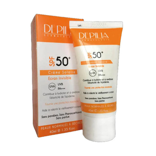 Depilia Ecran Solaire Invisible SPF 50+ 40ml