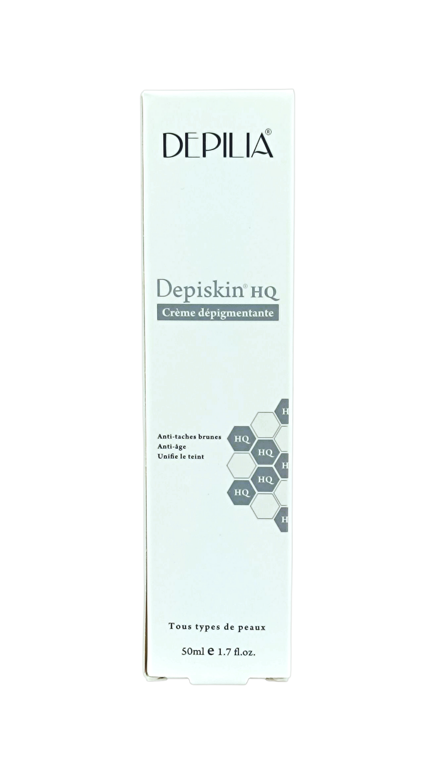Depilia Crème Depiskin HQ Dépigmentant 50ml
