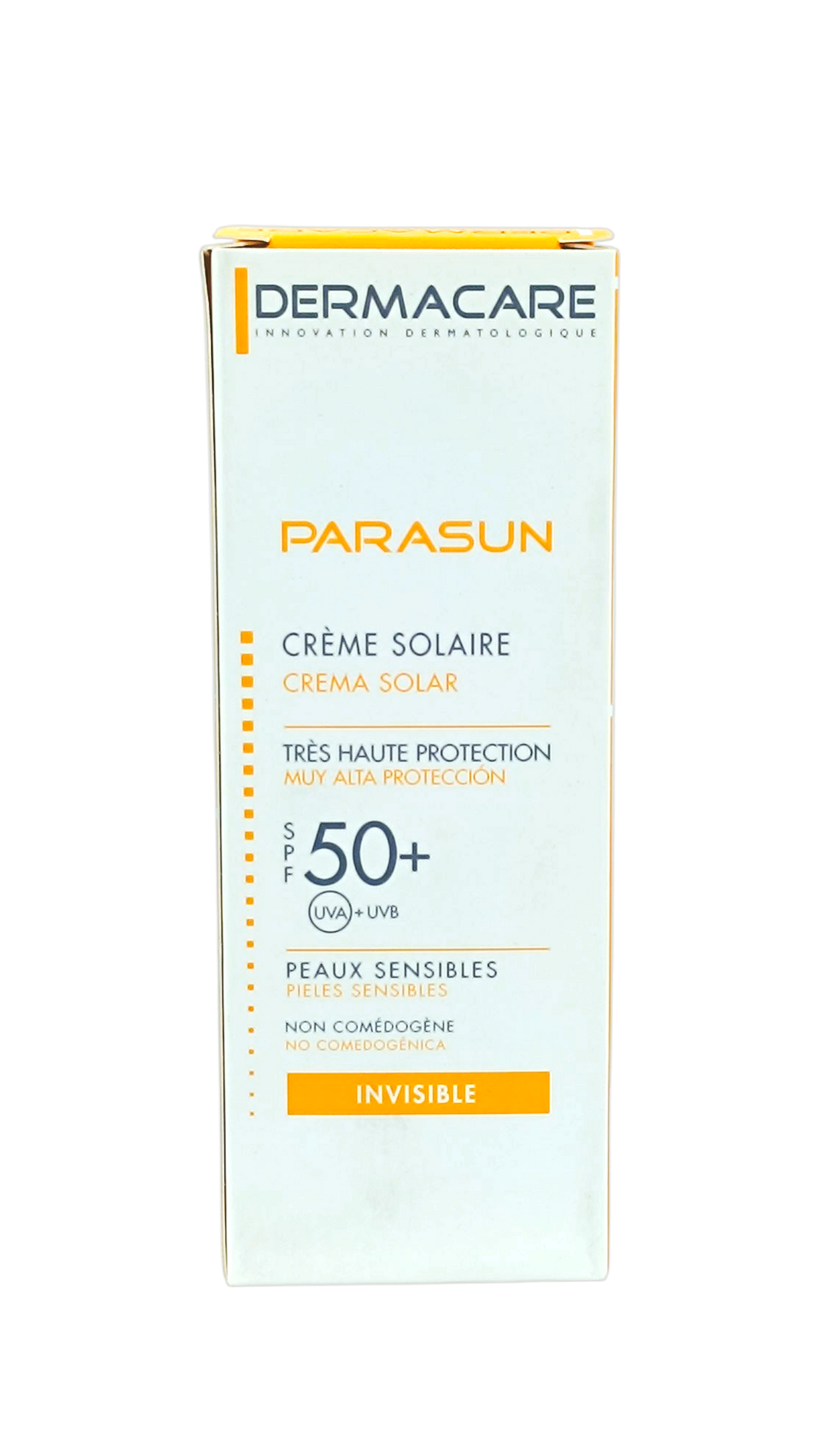 Dermacare Parasun Crème Solaire SPF 50+ Invisible 50ml