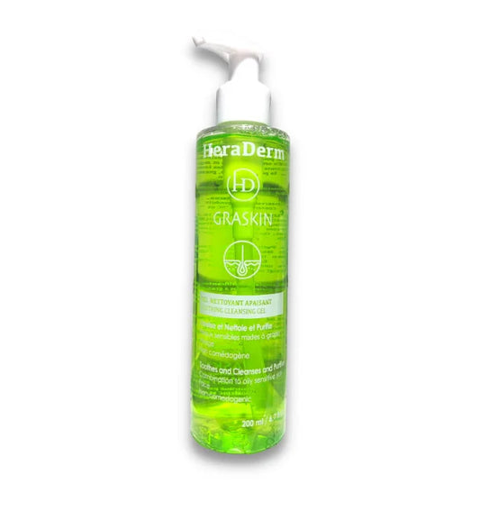 Heraderm Graskin Gel Nettoyant Surgras 200ml