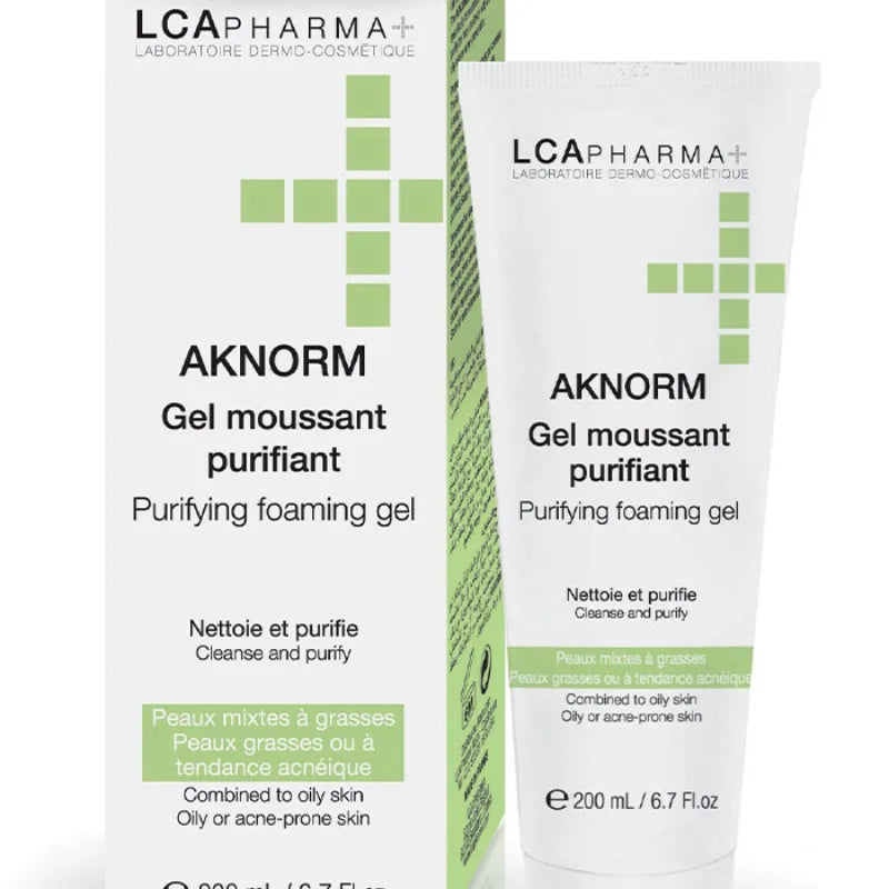 Aknorm Gel Moussant Purifiant format 200ml