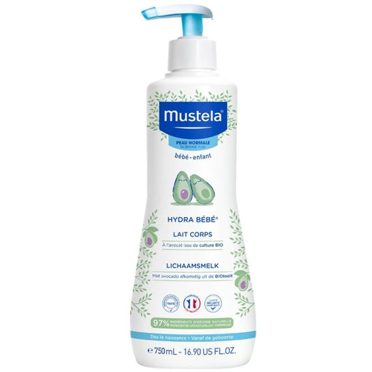 Mustela Lait Corps Hydra Bébé à l'Avocat 300ml