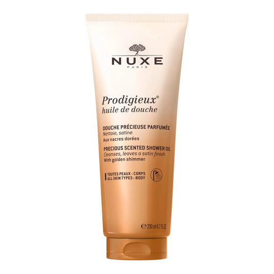 Nuxe Prodigieux Huile de Douche Aux Nacres Dorées 200ml