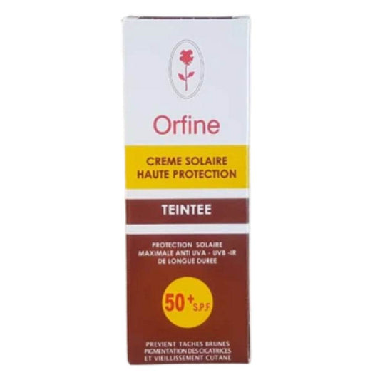 Orfine Crème Solaire SPF 50+ Teintée 50ml