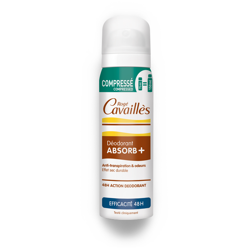 Rogé Cavaillès Déo Absorb+ Efficacité 48h Spray Compressé 75ml
