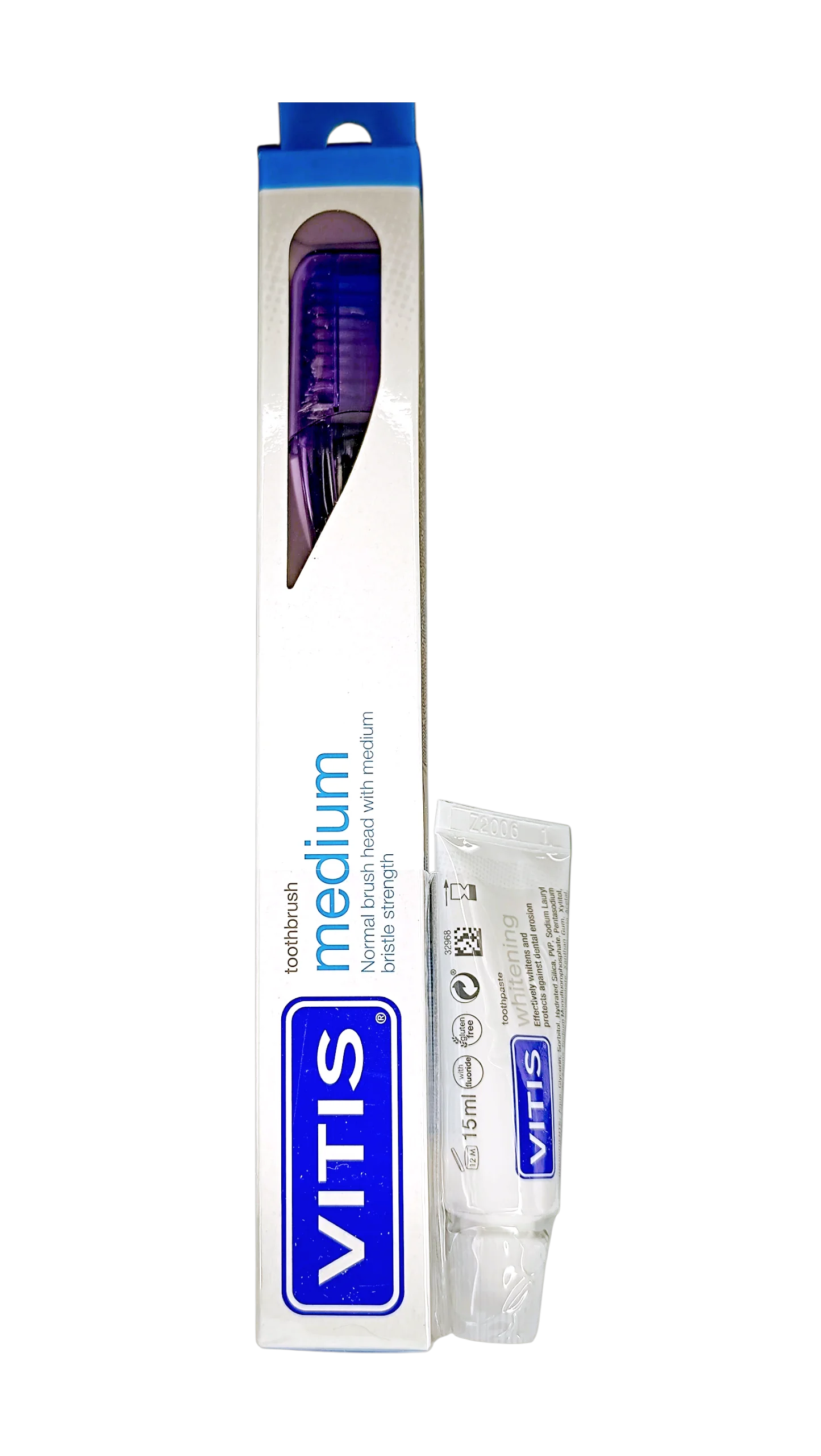 Vitis Brosse à Dents Medium