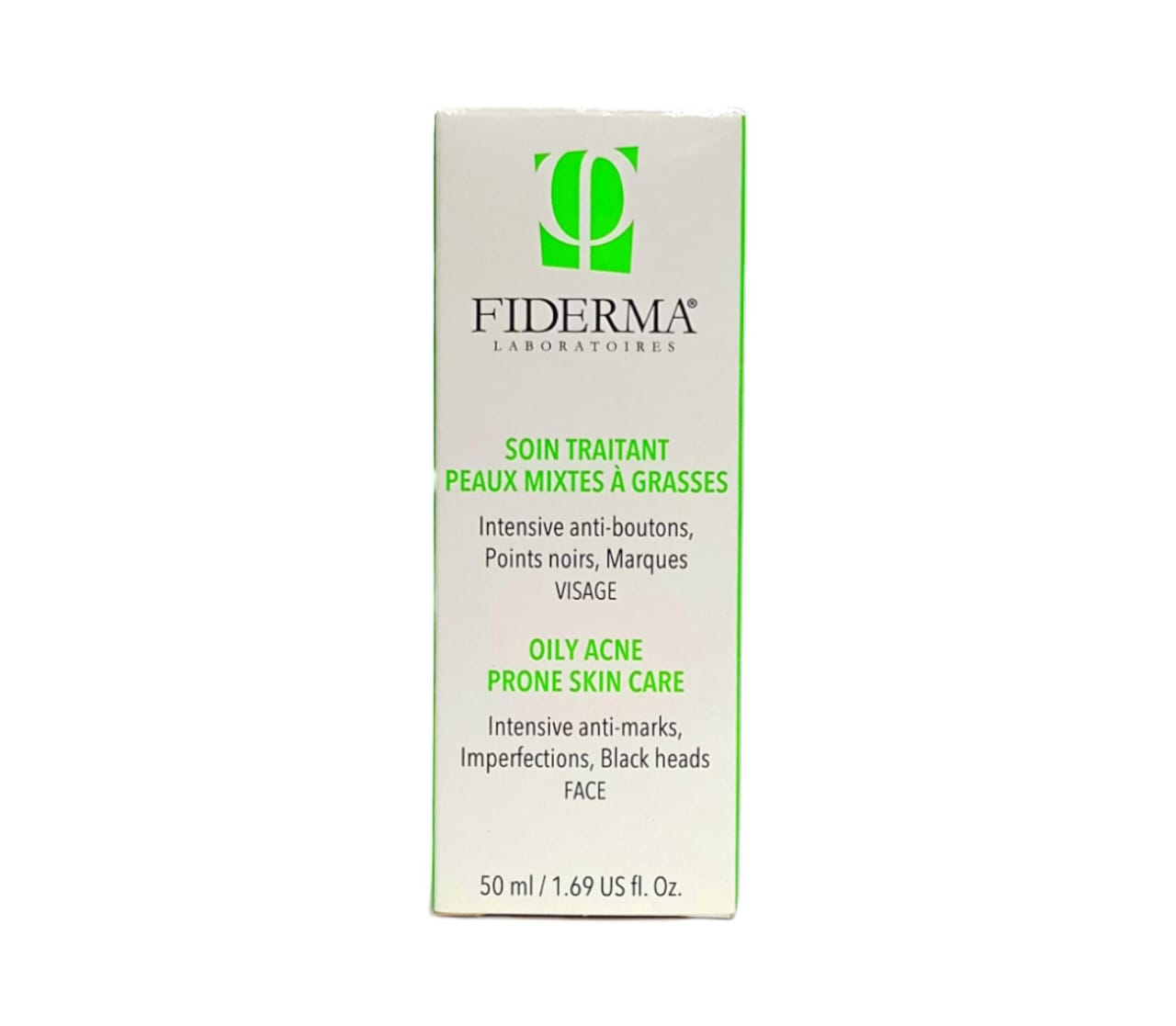 Fiderma Soin Traitant Peaux Mixtes à Grasses 50ml