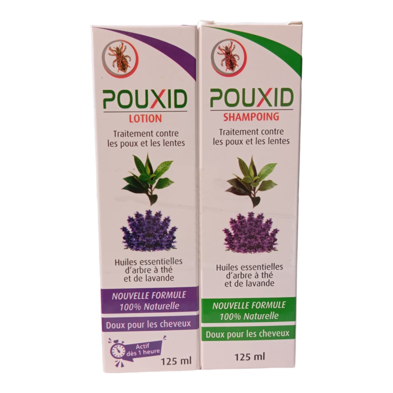 POUXID PACK ANTI-POUX LOTION 125ML + SHAMPOING 125ML
