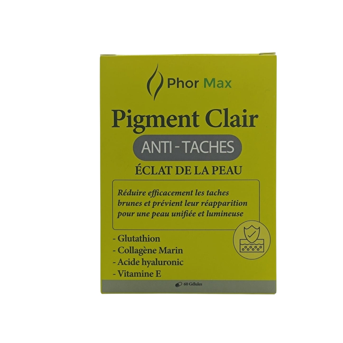 PHOR MAX PIGMENT CLAIR ANTI-TACHES 60 GELULES