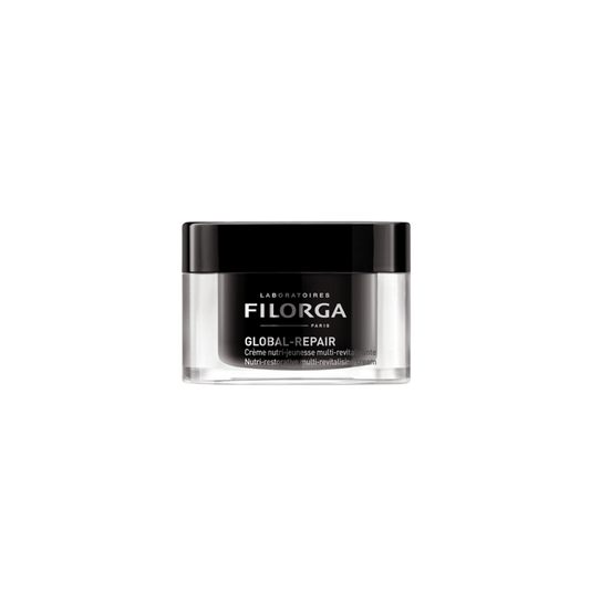 Filorga Global-Repair 50ml pot transparent avec bouchon noir à vis