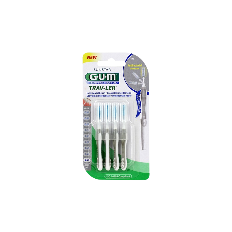 GUM BROSSETTE TRAVLER 1618/ 2.0 GRIS