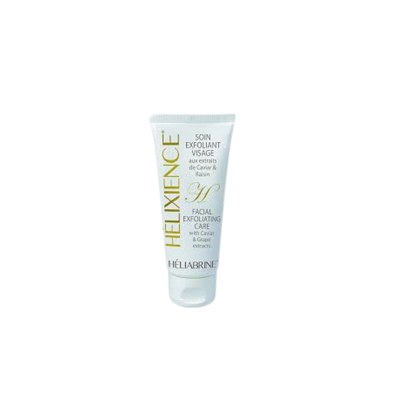 Heliabrine Exfoliant Visage Helixience 75ml flacon souple blanc avec bouchon clips