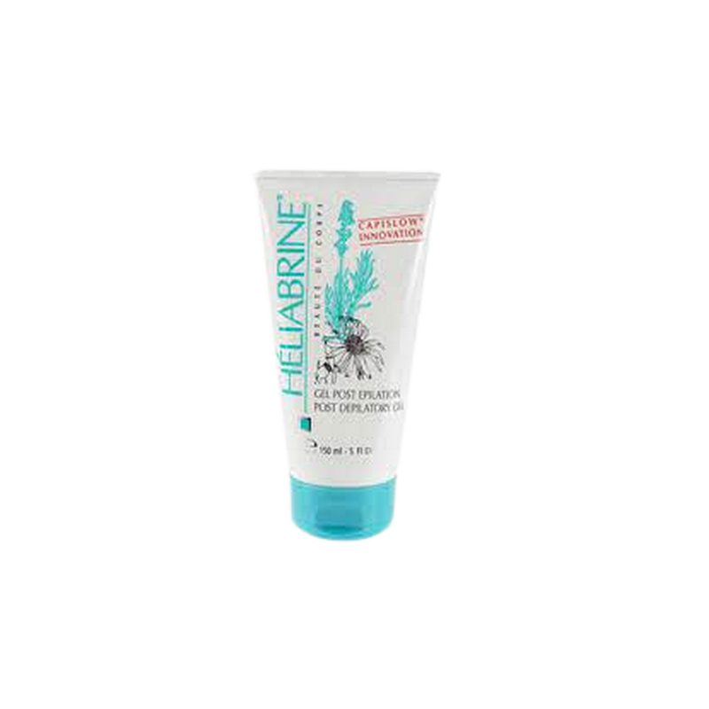 Heliabrine Gel Post Épilation 150ml tube souple avec bouchon bleu clips