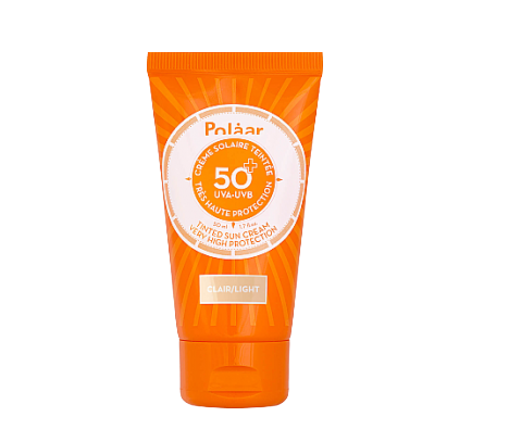 Polaar Crème Solaire Très Haute Protection SPF50+ Teinte Claire 50ml City Beauty